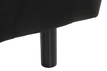 Ella Sänggavel 180 cm Djuphäftad - Svart - Möbler - Säng - Sängtillbehör & sänggavel - Sänggavel