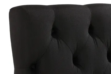 Ella Sänggavel 180 cm Djuphäftad - Svart - Möbler - Säng - Sängtillbehör & sänggavel - Sänggavel