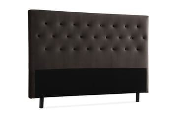 Ella Sänggavel 180 cm Knappar - Mörkgrå/Sammet - Möbler - Säng - Sängtillbehör & sänggavel - Sänggavel