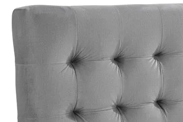 Ella Sänggavel 180 cm Rutig - Grå/Sammet - Möbler - Säng - Sängtillbehör & sänggavel - Sänggavel