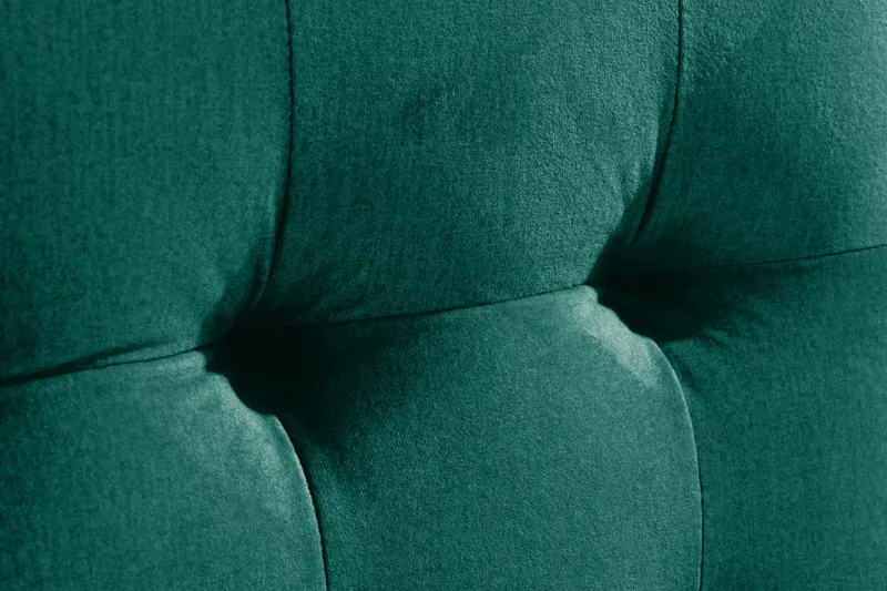 Ella Sänggavel 180 cm Rutig - Grön/Sammet - Möbler - Säng - Sängtillbehör & sänggavel - Sänggavel