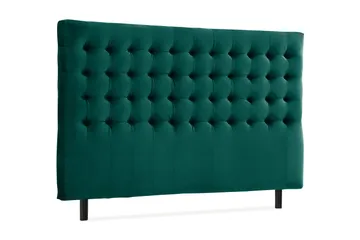 Ella Sänggavel 180 cm Rutig - Grön/Sammet - Möbler - Säng - Sängtillbehör & sänggavel - Sänggavel