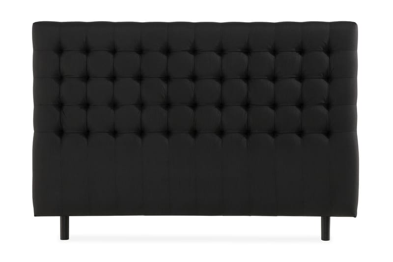 Ella Sänggavel 180 cm Rutig - Svart - Möbler - Säng - Sängtillbehör & sänggavel - Sänggavel