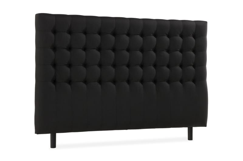 Ella Sänggavel 180 cm Rutig - Svart - Möbler - Säng - Sängtillbehör & sänggavel - Sänggavel