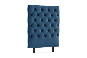 Ella Sänggavel 90 cm Djuphäftad - Blå/Sammet - Möbler - Säng - Sängtillbehör & sänggavel - Sänggavel