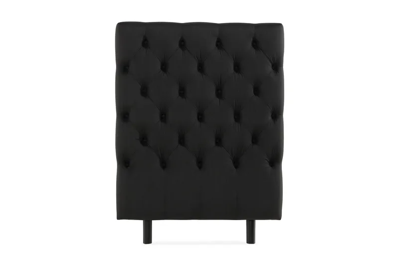 Ella Sänggavel 90 cm Djuphäftad - Svart - Möbler - Säng - Sängtillbehör & sänggavel - Sänggavel