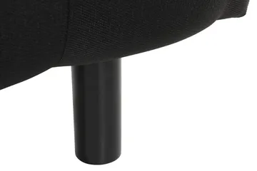 Ella Sänggavel 90 cm Djuphäftad - Svart - Möbler - Säng - Sängtillbehör & sänggavel - Sänggavel