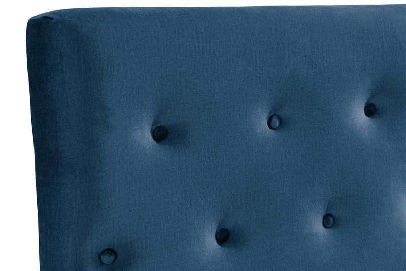 Ella Sänggavel 90 cm Knappar - Blå/Sammet - Möbler - Säng - Sängtillbehör & sänggavel - Sänggavel