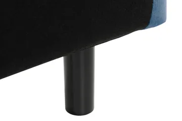 Ella Sänggavel 90 cm Knappar - Blå/Sammet - Möbler - Säng - Sängtillbehör & sänggavel - Sänggavel