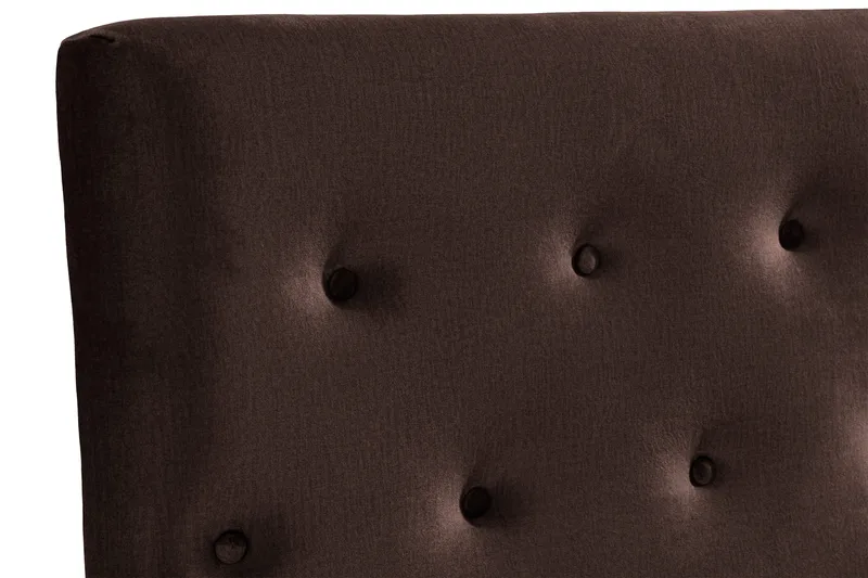 Ella Sänggavel 90 cm Knappar - Brun/Sammet - Möbler - Säng - Sängtillbehör & sänggavel - Sänggavel