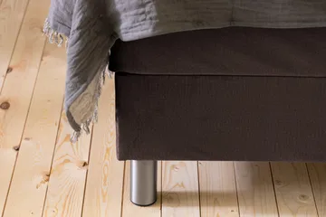 Ella Sänggavel 90 cm Knappar - Brun/Sammet - Möbler - Säng - Sängtillbehör & sänggavel - Sänggavel