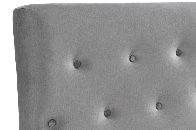 Ella Sänggavel 90 cm Knappar - Grå/Sammet - Möbler - Säng - Sängtillbehör & sänggavel - Sänggavel