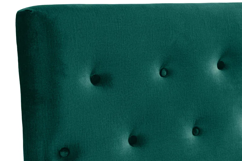 Ella Sänggavel 90 cm Knappar - Grön/Sammet - Möbler - Säng - Sängtillbehör & sänggavel - Sänggavel
