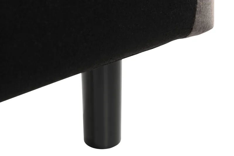 Ella Sänggavel 90 cm Knappar - Mörkgrå/Sammet - Möbler - Säng - Sängtillbehör & sänggavel - Sänggavel