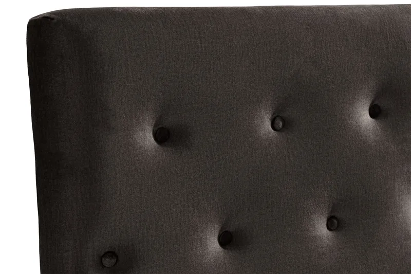 Ella Sänggavel 90 cm Knappar - Mörkgrå/Sammet - Möbler - Säng - Sängtillbehör & sänggavel - Sänggavel