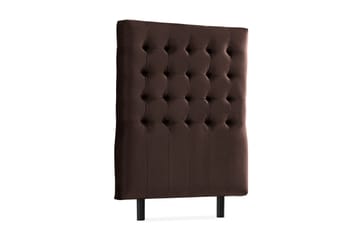 Ella Sänggavel 90 cm Rutig - Brun/Sammet - Möbler - Säng - Sängtillbehör & sänggavel - Sänggavel