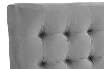 Ella Sänggavel 90 cm Rutig - Grå/Sammet - Möbler - Säng - Sängtillbehör & sänggavel - Sänggavel