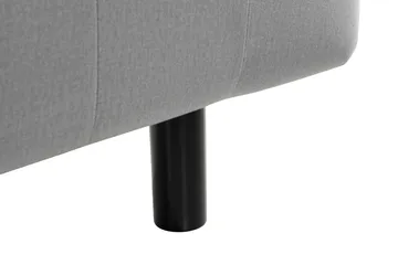 Ella Sänggavel 90 cm Rutig - Grå/Sammet - Möbler - Säng - Sängtillbehör & sänggavel - Sänggavel