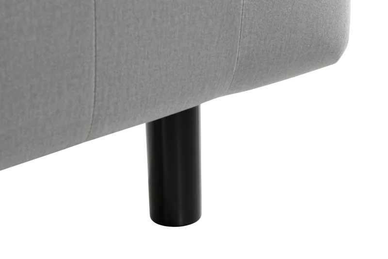 Ella Sänggavel 90 cm Rutig - Grå/Sammet - Möbler - Säng - Sängtillbehör & sänggavel - Sänggavel