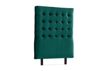 Ella Sänggavel 90 cm Rutig - Grön/Sammet - Möbler - Säng - Sängtillbehör & sänggavel - Sänggavel