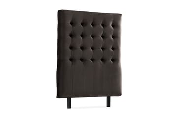 Ella Sänggavel 90 cm Rutig - Mörkgrå/Sammet - Möbler - Säng - Sängtillbehör & sänggavel - Sänggavel