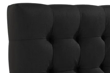 Ella Sänggavel 90 cm Rutig - Svart - Möbler - Säng - Sängtillbehör & sänggavel - Sänggavel