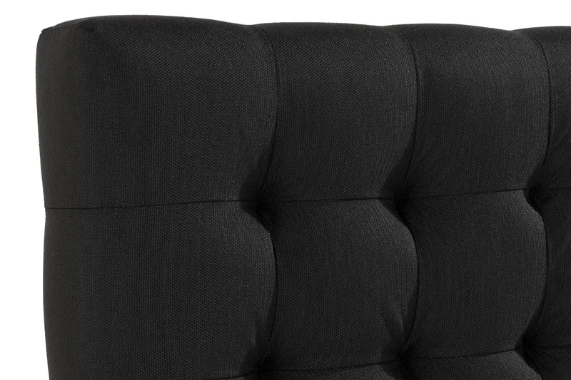 Ella Sänggavel 90 cm Rutig - Svart - Möbler - Säng - Sängtillbehör & sänggavel - Sänggavel