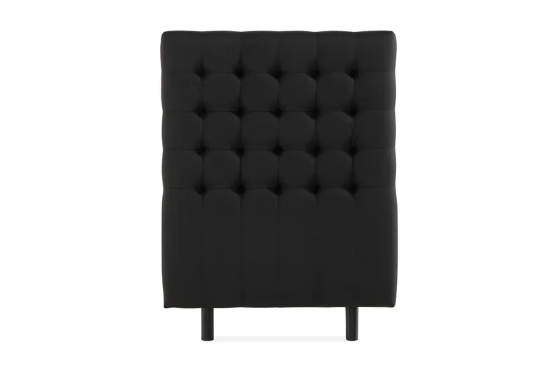 Ella Sänggavel 90 cm Rutig - Svart - Möbler - Säng - Sängtillbehör & sänggavel - Sänggavel