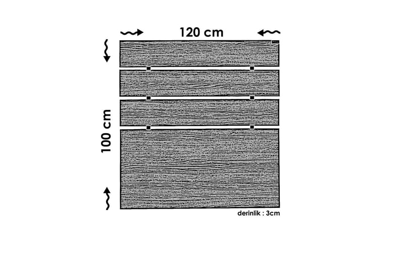 Feldene Sänggavel - Ek - Möbler - Säng - Sängtillbehör & sänggavel - Sänggavel