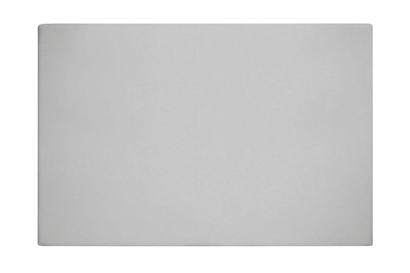 Sänggavel Harper 160 cm Ljusgrå - Grå|Vit - Sänggavel