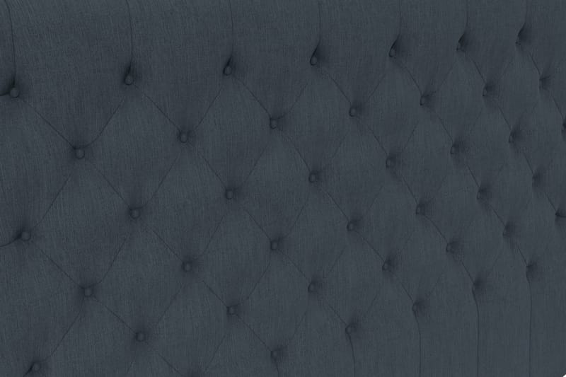 Hilton Lyx Sänggavel 210 cm Djuphäftad - Mörkblå - Möbler - Säng - Sängtillbehör & sänggavel - Sänggavel