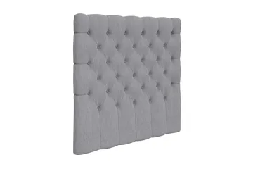 Hilton Lyx/Superior Lyx Sänggavel 120 cm Djuphäftad - Ljusgrå - Möbler - Säng - Sängtillbehör & sänggavel - Sänggavel