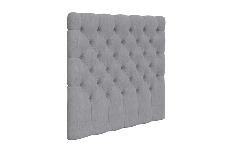 Hilton Lyx/Superior Lyx Sänggavel 120 cm Djuphäftad - Ljusgrå - Möbler - Säng - Sängtillbehör & sänggavel - Sänggavel