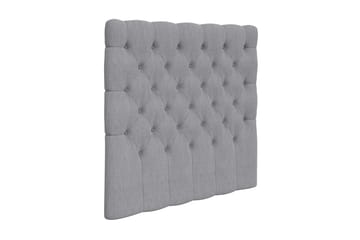 Hilton Lyx/Superior Lyx Sänggavel 120 cm Djuphäftad - Ljusgrå - Möbler - Säng - Sängtillbehör & sänggavel - Sänggavel