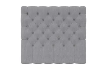 Hilton Lyx/Superior Lyx Sänggavel 120 cm Djuphäftad - Ljusgrå - Möbler - Säng - Sängtillbehör & sänggavel - Sänggavel