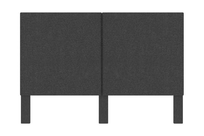 Huvudgavel mörkgrå tyg 140x200 cm - Grå - Sänggavel