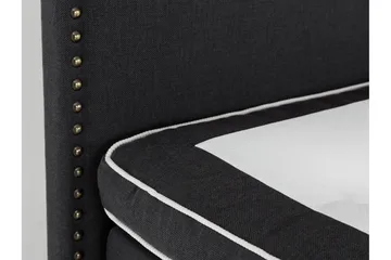 Jolie Sänggavel 185 cm Låg - Svart - Möbler - Säng - Sängtillbehör & sänggavel - Sänggavel