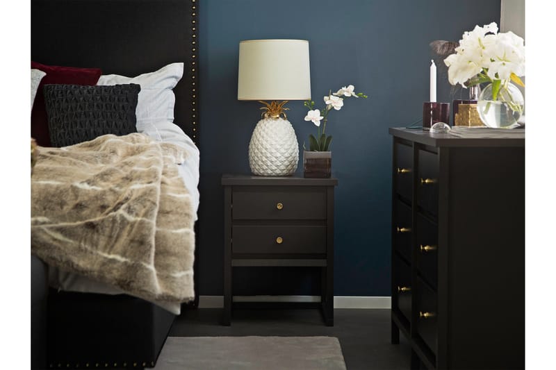 Jolie Sänggavel 185 cm Låg - Svart - Möbler - Säng - Sängtillbehör & sänggavel - Sänggavel