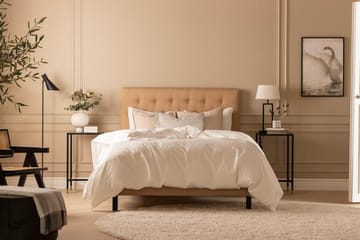 Knappad gavel Nayaka 120 - Beige - Möbler - Säng - Sängtillbehör & sänggavel - Sänggavel