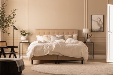 Knappad gavel Nayaka 180 - Beige - Möbler - Säng - Sängtillbehör & sänggavel - Sänggavel