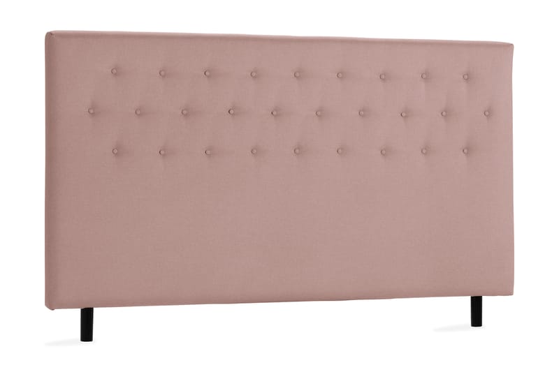 Knappad gavel Nayaka 210 - Rosa - Möbler - Säng - Sängtillbehör & sänggavel - Sänggavel