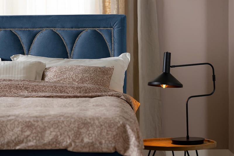 Leva Sänggavel 180cm - Mörkblå/Sammet - Möbler - Säng - Sängtillbehör & sänggavel - Sänggavel