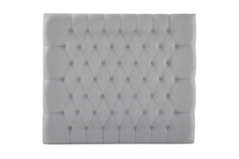 Lucky Diamant Sänggavel 120 cm Mellangrå - Mellangrå - Möbler - Säng - Sängtillbehör & sänggavel - Sänggavel