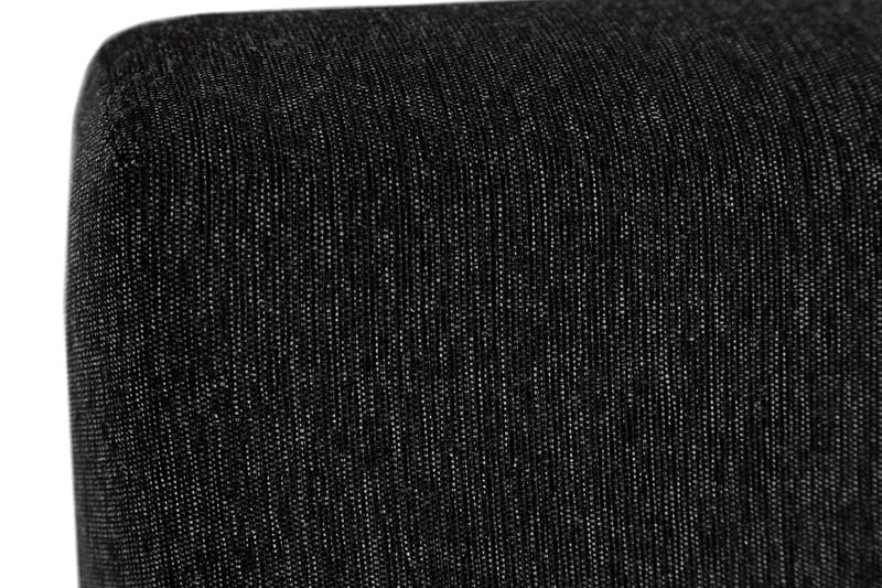 Lucky Diamant Sänggavel 140 cm - Svart/Grå - Möbler - Säng - Sängtillbehör & sänggavel - Sänggavel