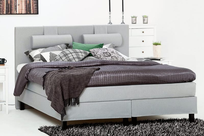 Lucky Sänggavel Slät 150 cm - Mellangrå - Möbler - Säng - Sängtillbehör & sänggavel - Sänggavel