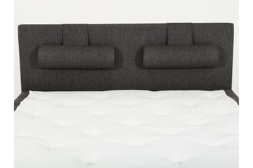 Lucky Sänggavel Slät 150 cm - Svart/Grå - Möbler - Säng - Sängtillbehör & sänggavel - Sänggavel