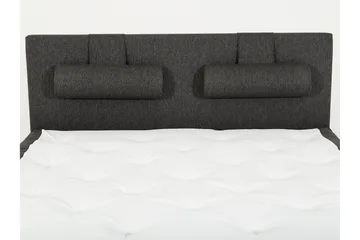 Lucky Sänggavel Slät 150 cm - Svart/Grå - Möbler - Säng - Sängtillbehör & sänggavel - Sänggavel
