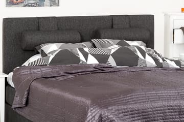 Lucky Sänggavel Slät 150 cm - Svart/Grå - Möbler - Säng - Sängtillbehör & sänggavel - Sänggavel