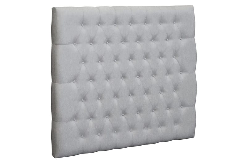 Meja Diamant Sänggavel 140x120 - Ljusgrå - Möbler - Säng - Sängtillbehör & sänggavel - Sänggavel