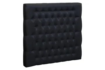 Meja Diamant Sänggavel 140x120 - Svart - Möbler - Säng - Sängtillbehör & sänggavel - Sänggavel